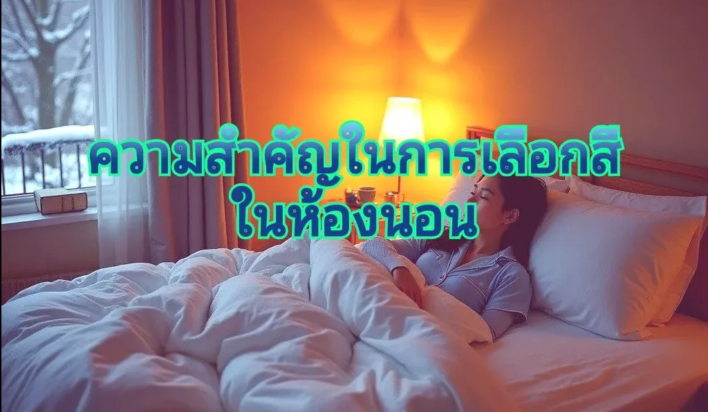 การทาสีห้องนอน