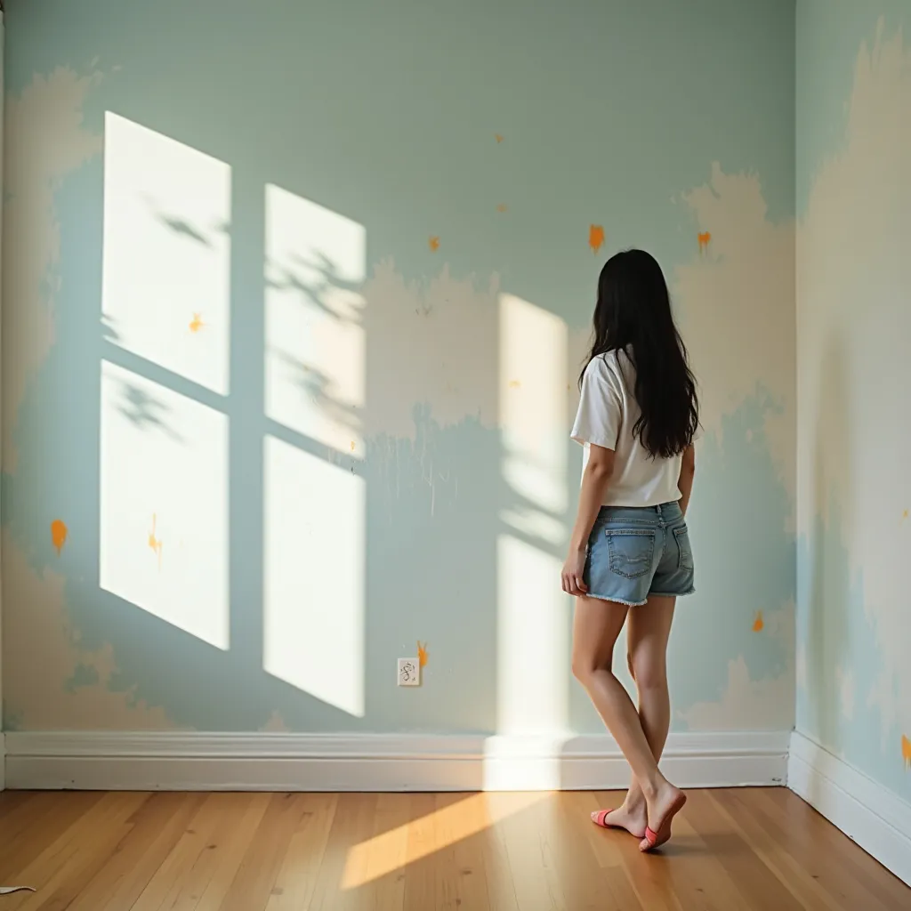 การทาสีห้องนอน