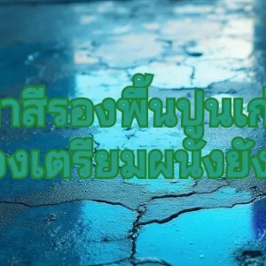 ทำไมต้องสีรองพื้นปูนเก่า