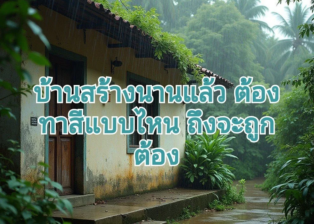 บ้านสร้างนานแล้ว