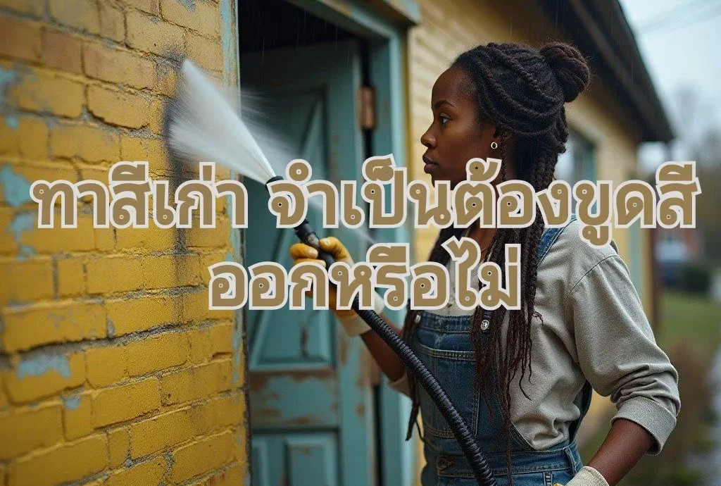 ลอกสีเดิม