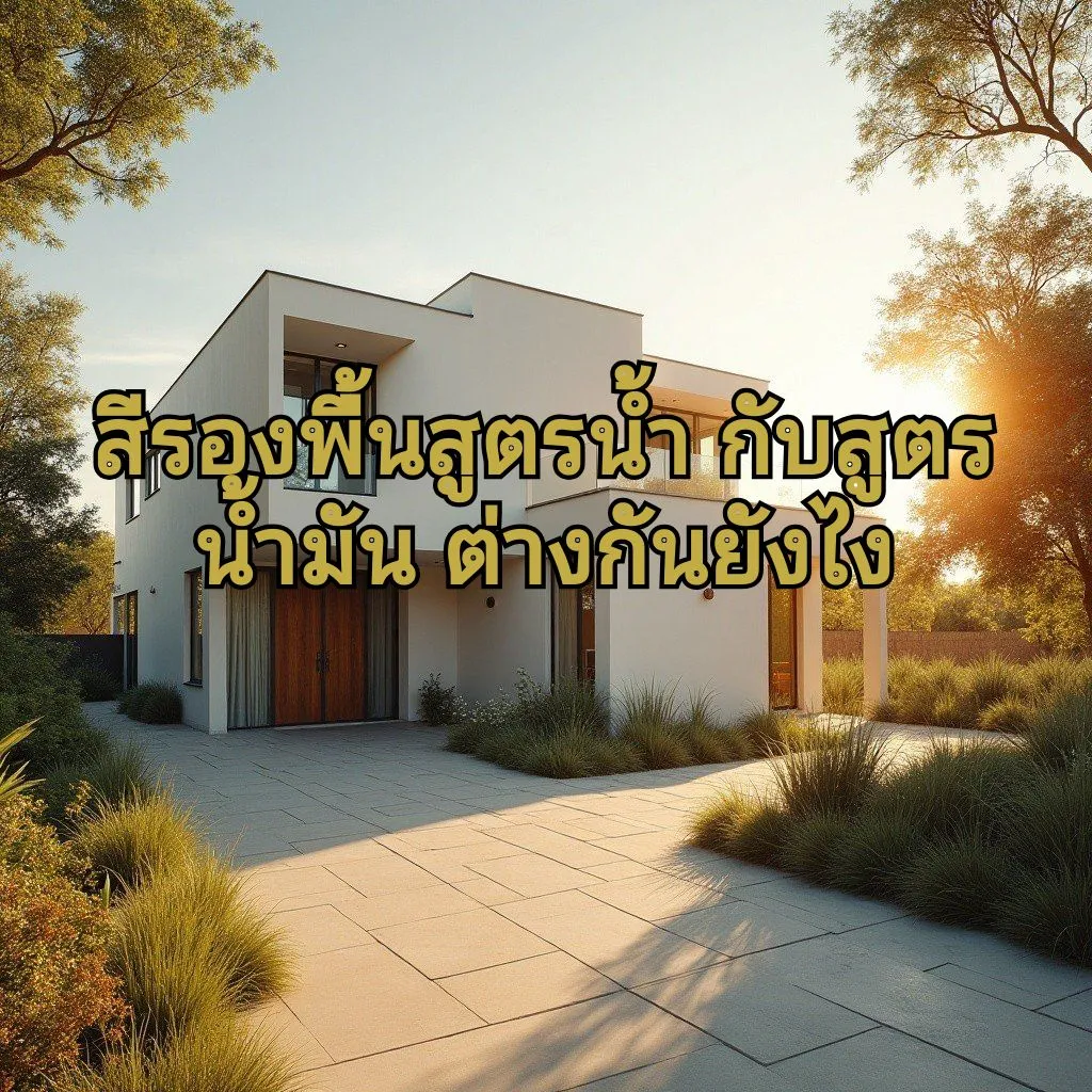 สีรองพื้นทาบ้าน