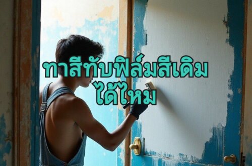 ฟิล์มสีกึ่งเงา