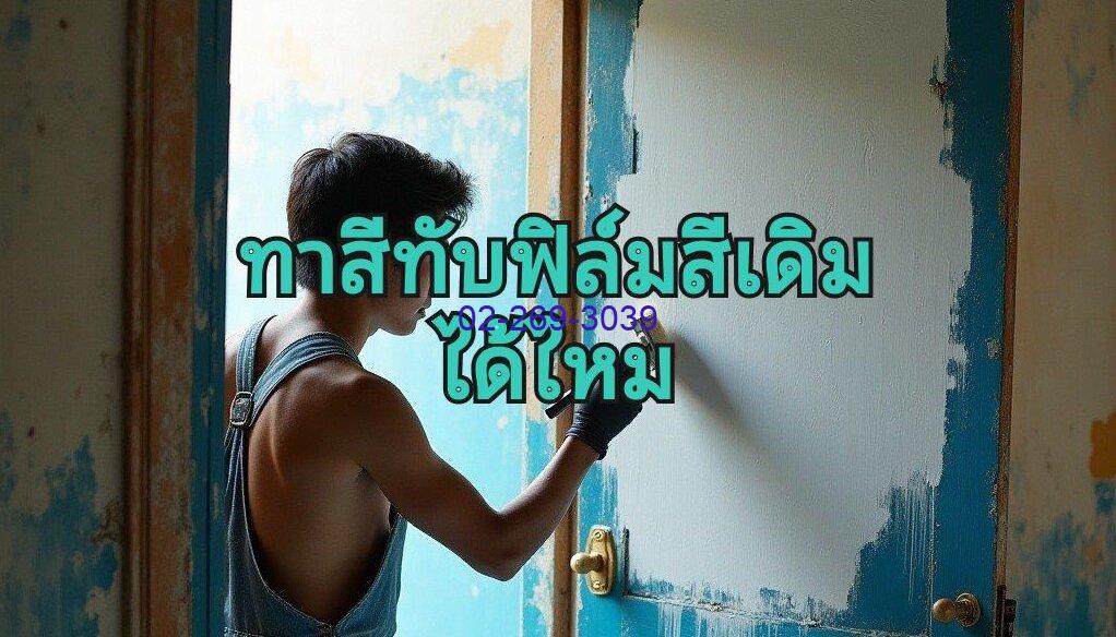 ฟิล์มสีกึ่งเงา