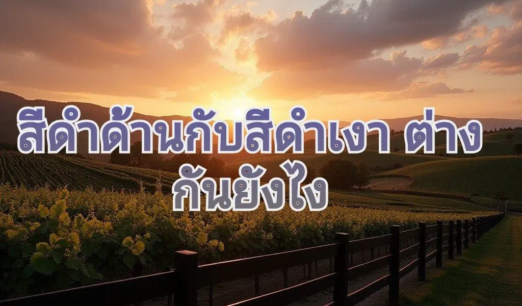 รั้วดำด้าน