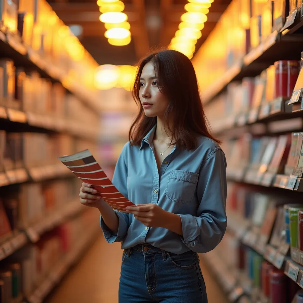 เลือกซื้อสีให้ประหยัด