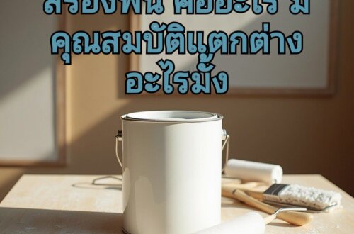 สีรองพื้นคืออะไร