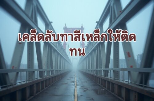 การทาสีเหล็กกันสนิม