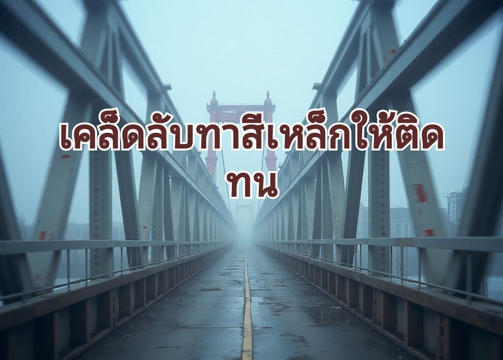 การทาสีเหล็กกันสนิม