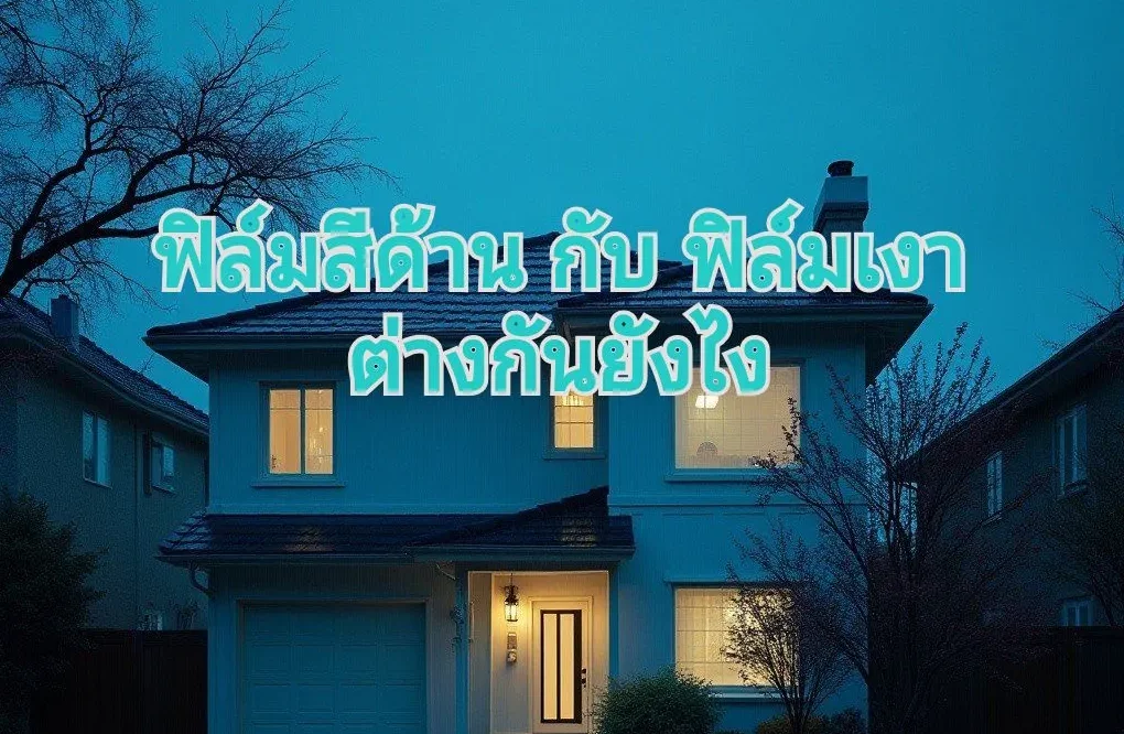 ฟิล์มสีแบบด้านแบบไหนดี