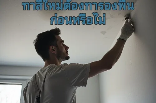 สีรองพื้นจำเป็นหรือเปล่า