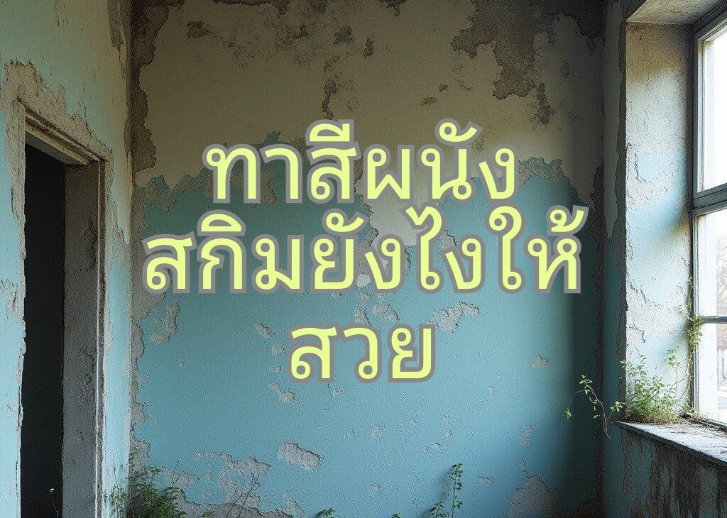 ทาสีบนสกิม