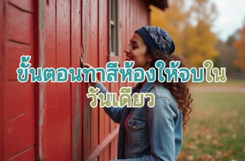 ทาสีให้จบ 1 วัน