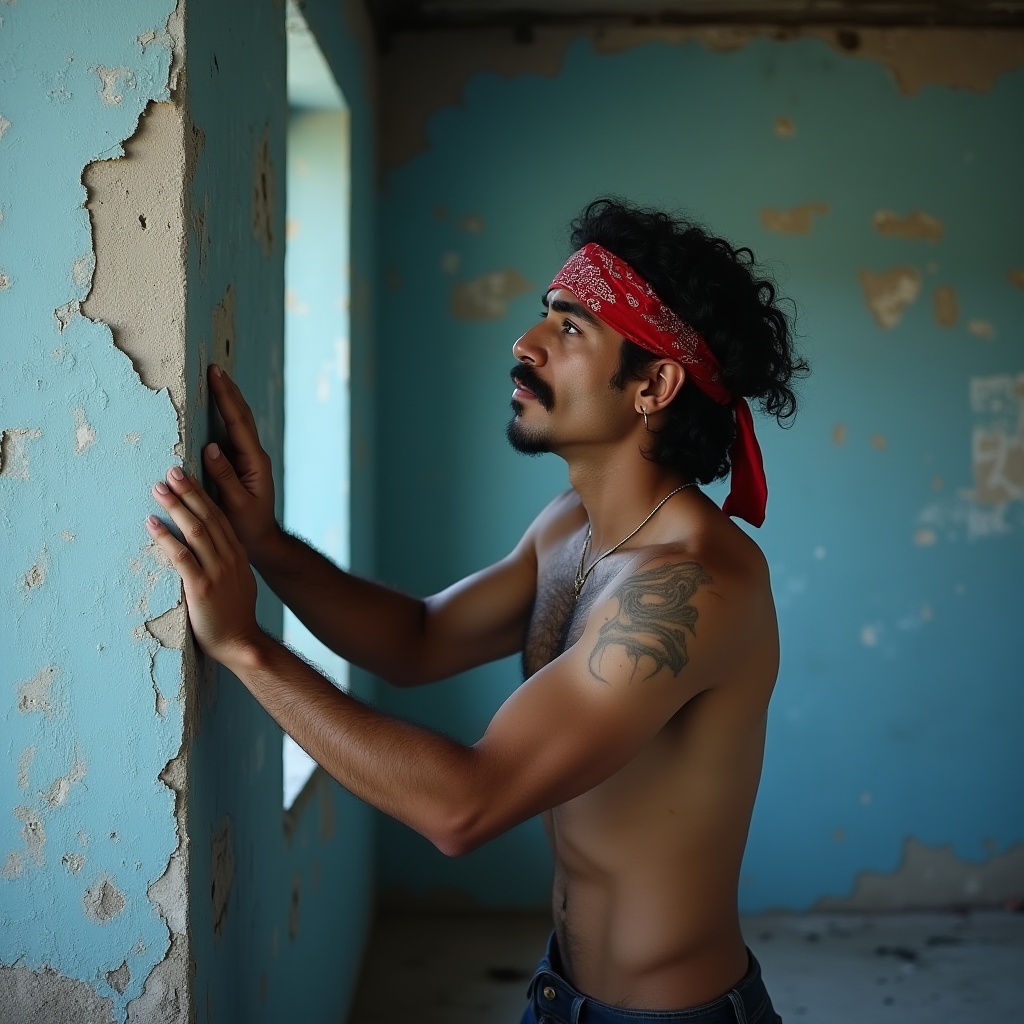 สกิมผนังที่เคยทาสี