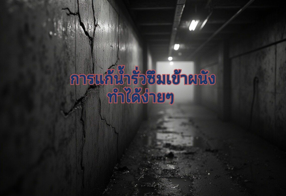 สาเหตุหลักที่สำคัญที่ทำให้น้ำนั้นรั่วซึม