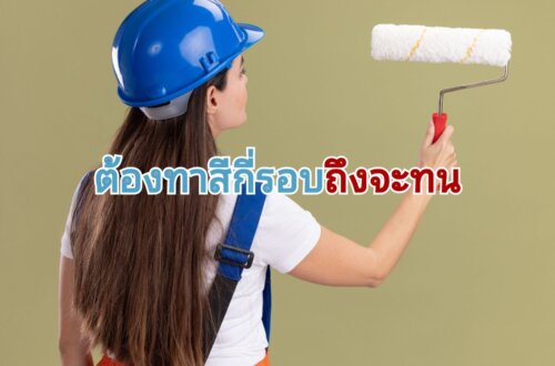 ทาสีกัน ต้องกี่รอบ