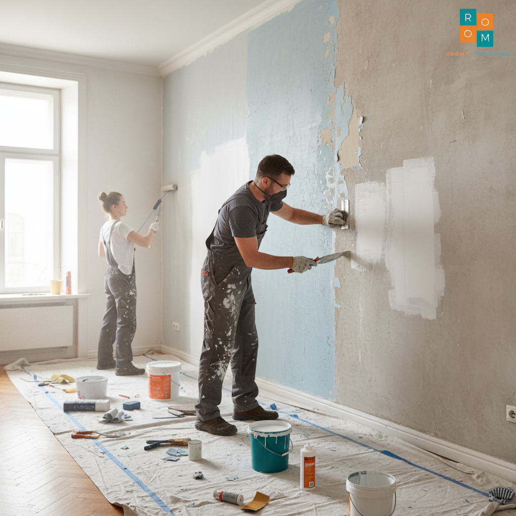 ทาสีใหม่ทับสีเก่า