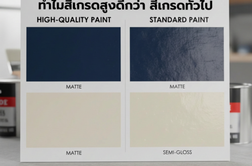 ทำไมสีเกรดสูงนั้นจึงดีกว่า