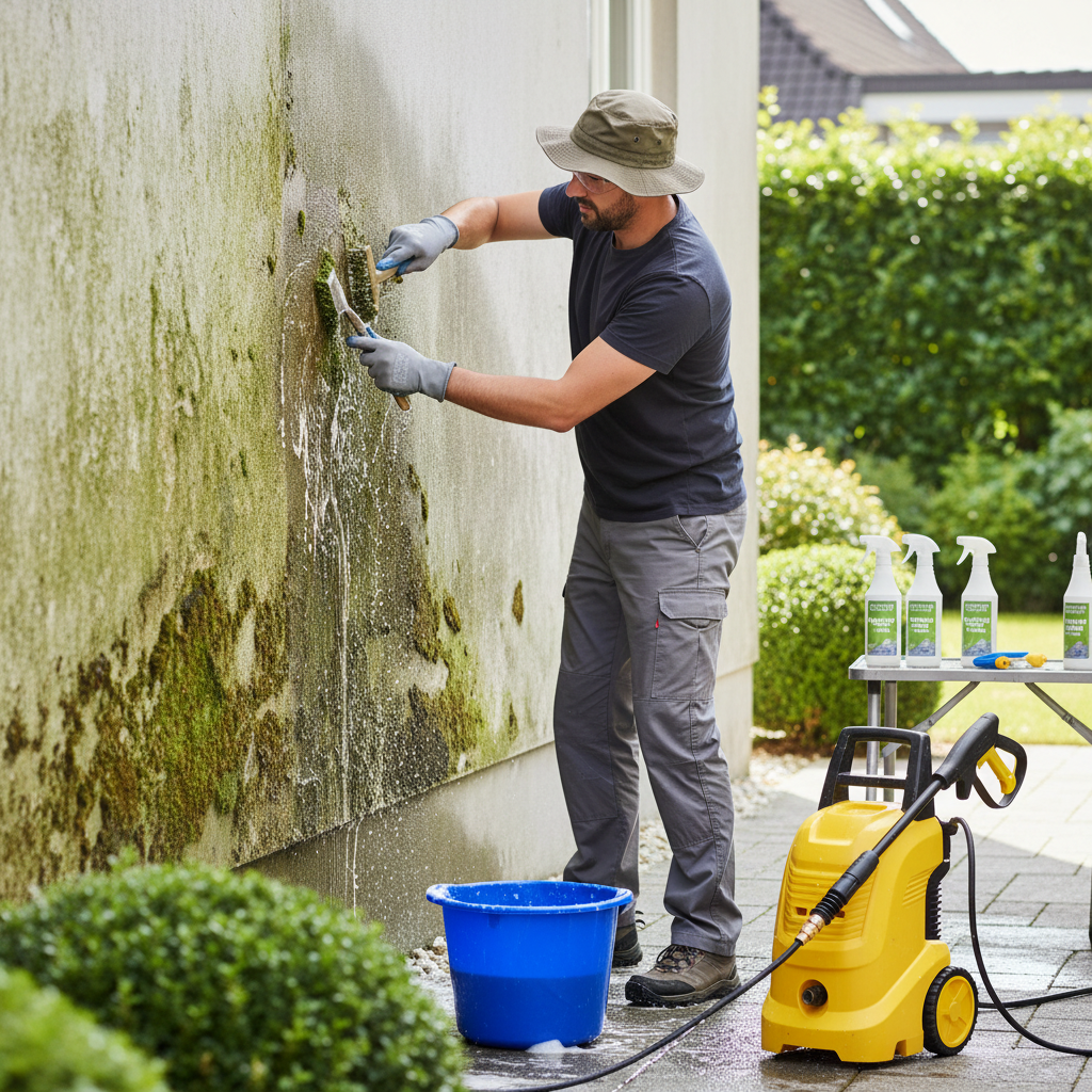 กำจัดตะไคร่น้ำ