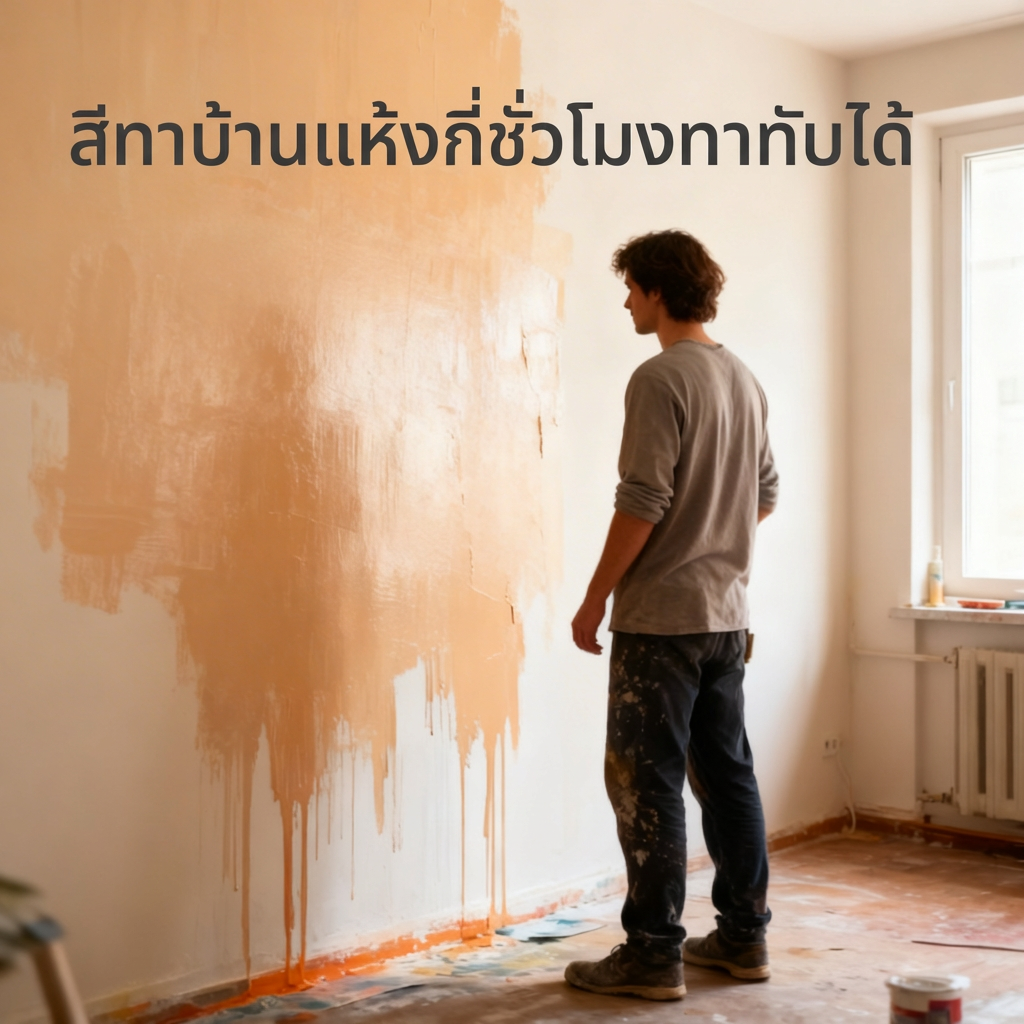 รอเวลาสีแห้งกี่โมง