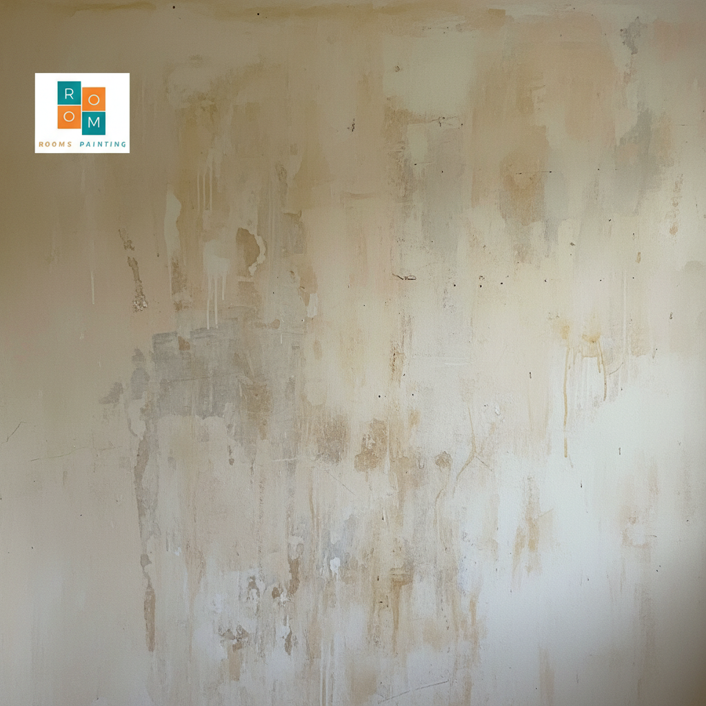 ผนังสีบ้านด่าง