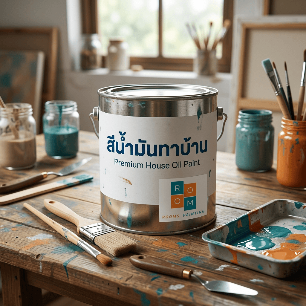 สีน้ำมันทาบ้าน