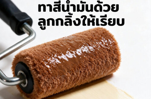 ลุกกลิ้งทาสีน้ำมันแบบไหนดี