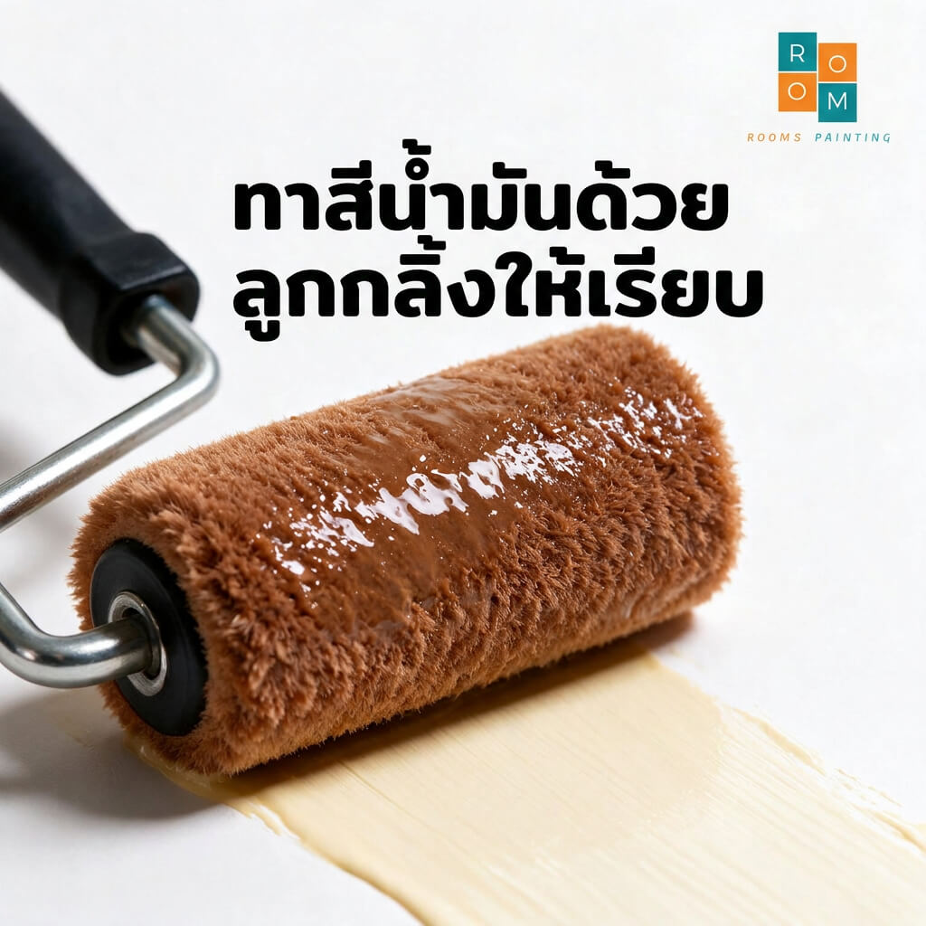 ลุกกลิ้งทาสีน้ำมันแบบไหนดี