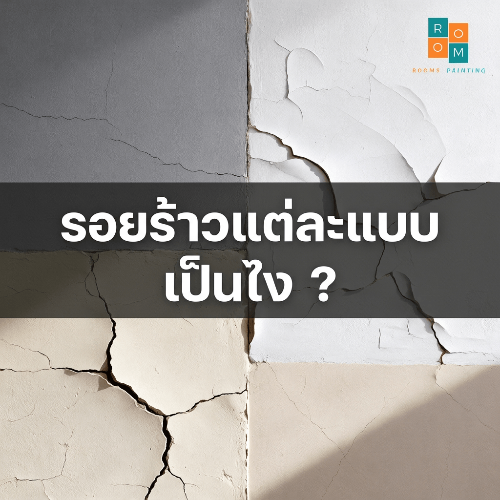 รอยร้าวแต่ละแบบเป็นไง